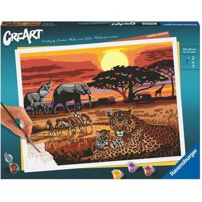 Ravensburger CreArt Savannah Landscapes Ravensburger CreArt Savannah Landscapes
