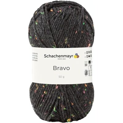 Schachenmayr 08329 anthrazit neon tweed ca. 133 m 50 g, Garn + Wolle, Mehrfarbig Schachenmayr 08329 anthrazit neon tweed ca. 133 m 50 g, Garn + Wolle, Mehrfarbig