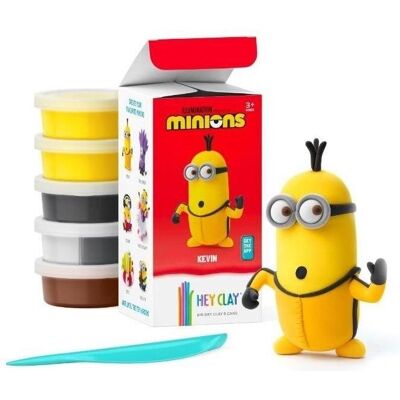 Tm, Modelliermasse, Hey Clay – Minions: Kevin mit Zubehör Tm, Modelliermasse, Hey Clay – Minions: Kevin mit Zubehör