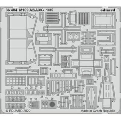 Eduard M109 A2/A3/G 1/35 Eduard M109 A2/A3/G 1/35