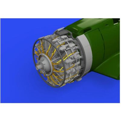 Eduard A6M2 engine complete PRINT 1/48 Eduard A6M2 engine complete PRINT 1/48