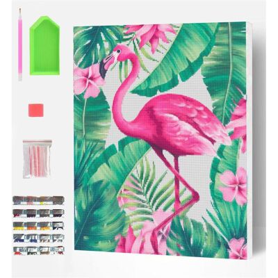 Planet Splat-Diamantpuzzle FLAMINGOS 30x40 cm Planet Splat-Diamantpuzzle FLAMINGOS 30x40 cm