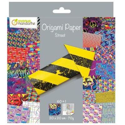 My Mandarine, Bastelpapier, Origami Paper Street Art (70 g/m², 60x) My Mandarine, Bastelpapier, Origami Paper Street Art (70 g/m², 60x)