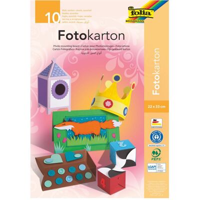 FOLIA Fotomappe - 220x320mm Bunt FOLIA Fotomappe - 220x320mm Bunt