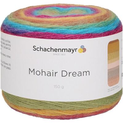 Schachenmayr Mohair Dream ca. 810 m 00090 jungle color 150 g, Garn + Wolle, Mehrfarbig Schachenmayr Mohair Dream ca. 810 m 00090 jungle color 150 g, Garn + Wolle, Mehrfarbig