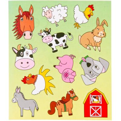 LG Imports, Sticker, Aufkleberbogen Nutztiere LG Imports, Sticker, Aufkleberbogen Nutztiere