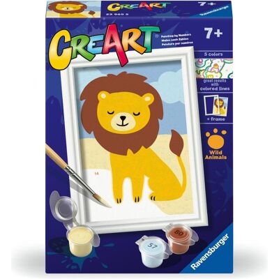 Ravensburger CreArt - Malen nach Zahlen - Wild Lion Ravensburger CreArt - Malen nach Zahlen - Wild Lion