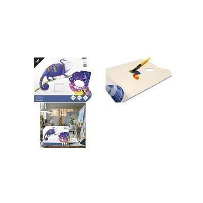 Kangaro, Bastelpapier, Abreisspalette, 36 Blatt, 80 g/qm, 230 x 305 mm, weiss Papier: 80 g/qm, mit Wachsbeschichtung, mit… (80 g/m², 36x) Kangaro, Bastelpapier, Abreisspalette, 36 Blatt, 80 g/qm, 230 x 305 mm, weiss Papier: 80 g/qm, mit Wachsbeschichtung, mit… (80 g/m², 36x)