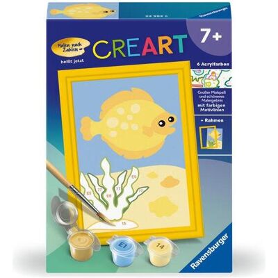 Ravensburger - 23952 Fröhlicher Fisch - Kinder ab 7 Jahren - Paint by numbers kit Ravensburger - 23952 Fröhlicher Fisch - Kinder ab 7 Jahren - Paint by numbers kit