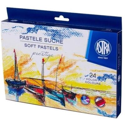 Astra, Malstifte, Prestige Trockenpastelle 24 Farben (24x) Astra, Malstifte, Prestige Trockenpastelle 24 Farben (24x)