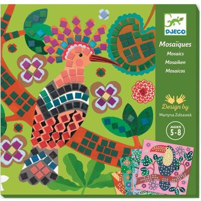 Djeco Mosaik Vögel Djeco Mosaik Vögel