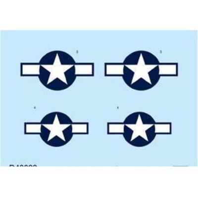 Eduard P-51D national insignia for Eduard P-51D national insignia for