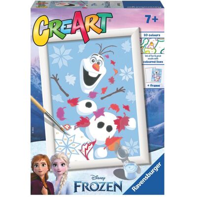 Ravensburger CreArt Cheerful Olaf Ravensburger CreArt Cheerful Olaf