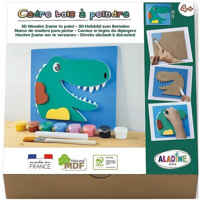 Aladine Dino Holzfigur Bastelset - Kinder Bastelset Aladine Dino Holzfigur Bastelset - Kinder Bastelset