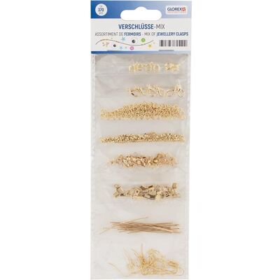 Glorex Schmuckverschlüsse Mix goldfarben (1 Stk.) Glorex Schmuckverschlüsse Mix goldfarben (1 Stk.)