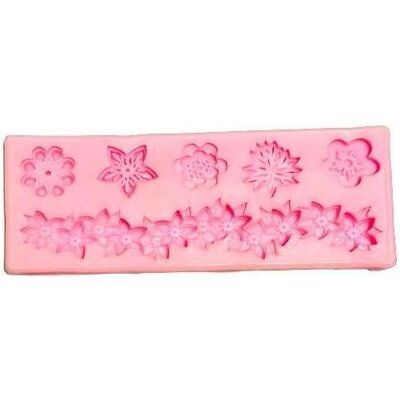 Inspiruj, Giessform, Silikonform Blumen und Blumengirlande Inspiruj, Giessform, Silikonform Blumen und Blumengirlande