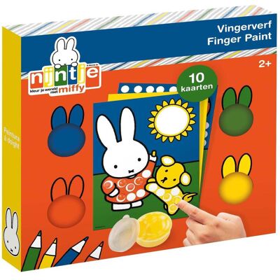 Creative Craft Group Miffy Kreativ Mit Fingerfarbe Set 14 DLG. Creative Craft Group Miffy Kreativ Mit Fingerfarbe Set 14 DLG.