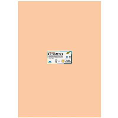 Folia, Bastelpapier, Fotokarton, (B)500 x (H)700 mm, 300 g/qm, aprikose (300 g/m², 10x) Folia, Bastelpapier, Fotokarton, (B)500 x (H)700 mm, 300 g/qm, aprikose (300 g/m², 10x)