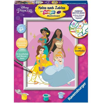 Ravensburger Malen nach Zahlen 23766 - Disney Prinzessinnen - Kinder ab 9 Jahren Ravensburger Malen nach Zahlen 23766 - Disney Prinzessinnen - Kinder ab 9 Jahren