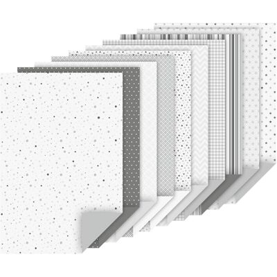 Heyda, Bastelpapier, Motivkarton-Block A4 100/220g/qm 20 Blatt anthrazit (220 g/m², 20x) Heyda, Bastelpapier, Motivkarton-Block A4 100/220g/qm 20 Blatt anthrazit (220 g/m², 20x)