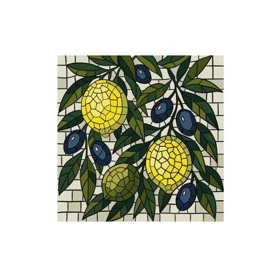 Ideyka Malen nach Zahlen - Buntglas, Zitronen 30x30cm Ideyka Malen nach Zahlen - Buntglas, Zitronen 30x30cm