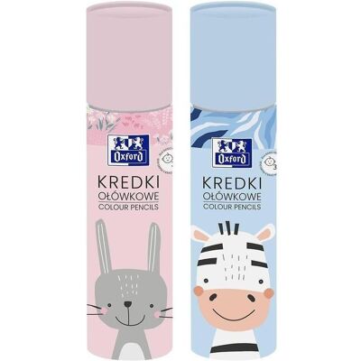 Oxford, Malstifte, Kinder Buntstifte Tube 12 Farben (12x) Oxford, Malstifte, Kinder Buntstifte Tube 12 Farben (12x)