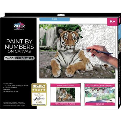 Zieler Paint By Numbers - Tiger (609299433) Zieler Paint By Numbers - Tiger (609299433)
