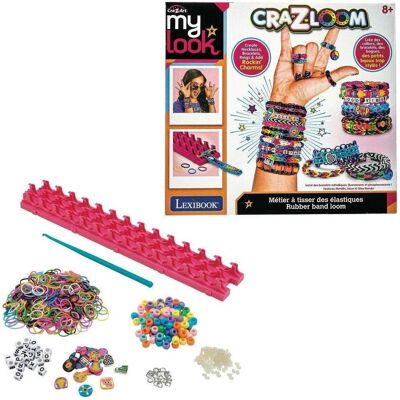Lexibook Cra-Z-Art - Rock 'n' roll Rubber Band Loom Bracelets (CRLOOM6) Lexibook Cra-Z-Art - Rock 'n' roll Rubber Band Loom Bracelets (CRLOOM6)