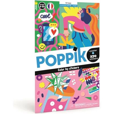Poppik Mosaikposter Be Happy Poppik Mosaikposter Be Happy