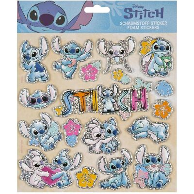 Undercover, Sticker, Schaumstoffaufkleber mit Glitzereffekt Stitch (20 Sticker) Undercover, Sticker, Schaumstoffaufkleber mit Glitzereffekt Stitch (20 Sticker)