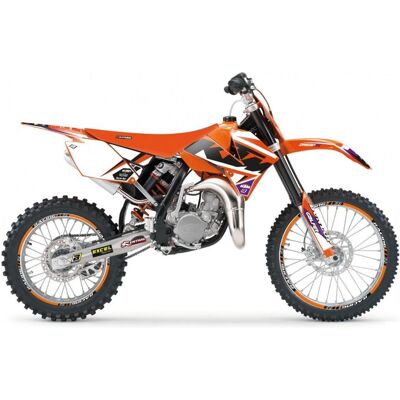 Blackbird, Sticker, Aufkleber-Set KTM SX 85 '06-'12 DREAM 5 Farben Orange Schwarz Blackbird, Sticker, Aufkleber-Set KTM SX 85 '06-'12 DREAM 5 Farben Orange Schwarz
