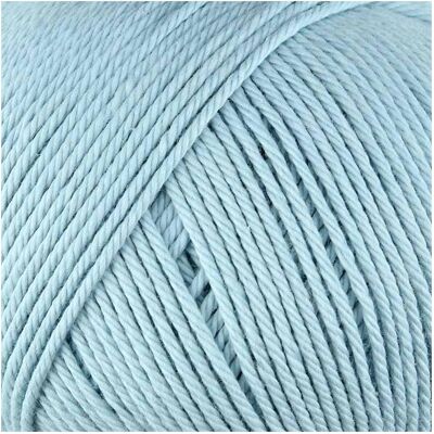 Anchor Organic Cotton 4-fädig ca. 125 m 01032 ice blue 50 g, Garn + Wolle, Blau Anchor Organic Cotton 4-fädig ca. 125 m 01032 ice blue 50 g, Garn + Wolle, Blau