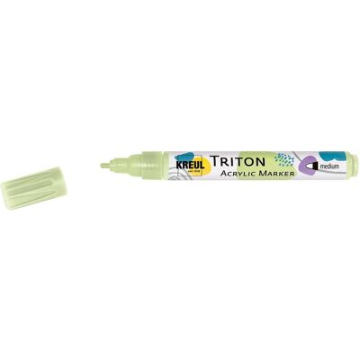Kreul, Marker, 17738 - Triton Acrylic Marker medium, Lichtgrün, Stichstärke 1 bis 3 mm, für Linien und Schrif (1x) Kreul, Marker, 17738 - Triton Acrylic Marker medium, Lichtgrün, Stichstärke 1 bis 3 mm, für Linien und Schrif (1x)