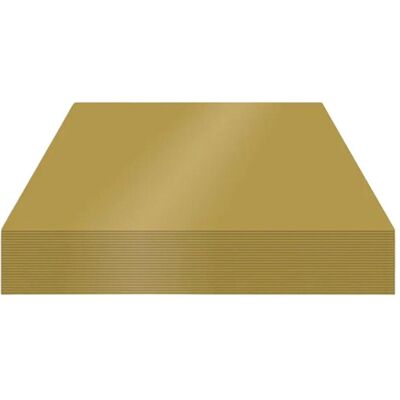 Kangaro, Bastelpapier, fotokarton - 50x70cm - 300 gram - goud zijdeglans - pak 25 vel - K-0045-566 (300 g/m², 25x) Kangaro, Bastelpapier, fotokarton - 50x70cm - 300 gram - goud zijdeglans - pak 25 vel - K-0045-566 (300 g/m², 25x)