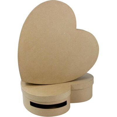 Décopatch Bastelform Herz 2 Stück EV003O 10x36x36 cm Décopatch Bastelform Herz 2 Stück EV003O 10x36x36 cm