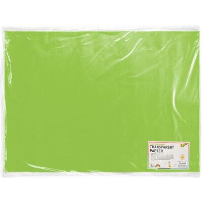 Folia, Bastelpapier, Transparentpapier, (B)505 x (L)700 mm, hellgrn (115 g/m², 1x) Folia, Bastelpapier, Transparentpapier, (B)505 x (L)700 mm, hellgrn (115 g/m², 1x)