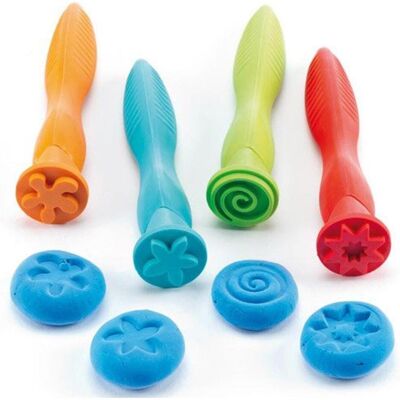 Baker Ross, Stempel, Easy Grip Stempel Fantasy Set - 5-tlg. Baker Ross, Stempel, Easy Grip Stempel Fantasy Set - 5-tlg.