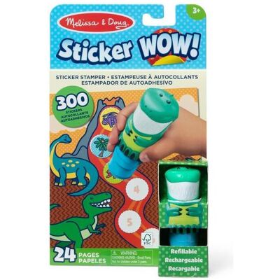 Melissa & Doug, Stempel, MELISSA Sticker WOW! Activity Pad Set - Dinosaurier Melissa & Doug, Stempel, MELISSA Sticker WOW! Activity Pad Set - Dinosaurier