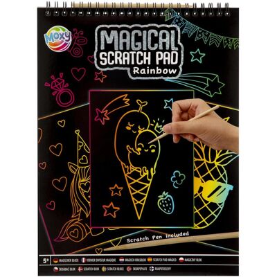 Grafix Magic Scratch Block A4 (assortiert - 1 Stück) Grafix Magic Scratch Block A4 (assortiert - 1 Stück)