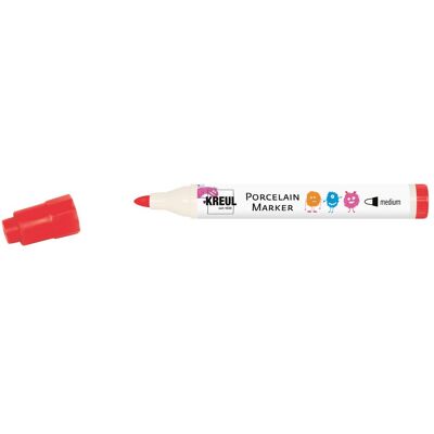 Kreul, Marker, Porzellanmaler kirschrot (1x) Kreul, Marker, Porzellanmaler kirschrot (1x)