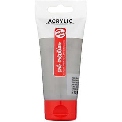 Royal Talens, Künstlerfarbe + Bastelfarbe, Acrylfarbe ArtCreation, neutralgrau, 75 ml (75 ml) Royal Talens, Künstlerfarbe + Bastelfarbe, Acrylfarbe ArtCreation, neutralgrau, 75 ml (75 ml)
