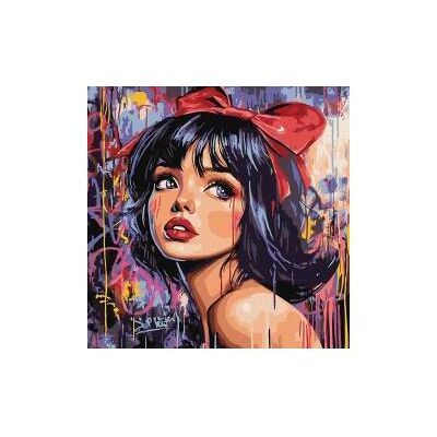 Ideyka Malen nach Zahlen - Moderne Prinzessin 40x40 Ideyka Malen nach Zahlen - Moderne Prinzessin 40x40