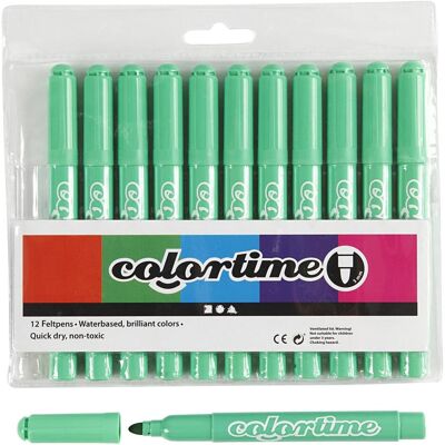 Creativ Company, Marker, Lichtgroene Jumbo Stiften, 12st. (12x) Creativ Company, Marker, Lichtgroene Jumbo Stiften, 12st. (12x)