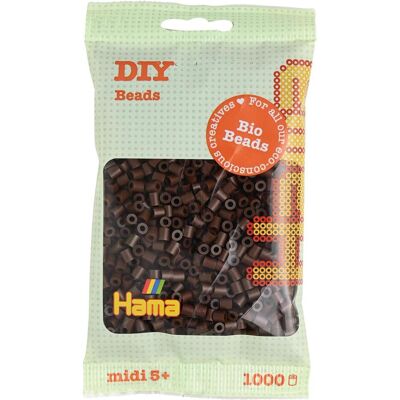 Hama Bio Bügelperlen – Braun (012), 1000 Stück. Hama Bio Bügelperlen – Braun (012), 1000 Stück.