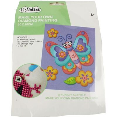Magni Diamond Painting Schmetterling 20x16cm Magni Diamond Painting Schmetterling 20x16cm