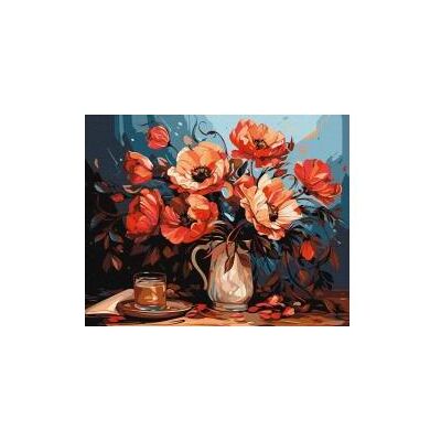Ideyka Malen nach Zahlen - Bunte Mohnblumen 40x50cm Ideyka Malen nach Zahlen - Bunte Mohnblumen 40x50cm