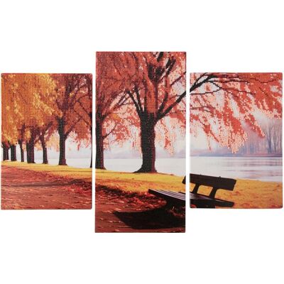 Grafix Diamantmalerei-Triptychon-Set – Landschaft Grafix Diamantmalerei-Triptychon-Set – Landschaft