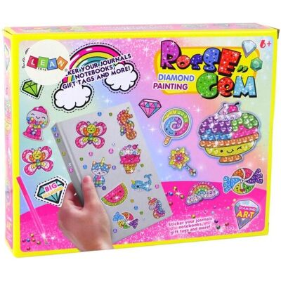 Lean Toys Leantoys Zestaw Diamencików Do Wyklejania DIY Ró?ne Wzory Kolorowe Naklejki Lean Toys Leantoys Zestaw Diamencików Do Wyklejania DIY Ró?ne Wzory Kolorowe Naklejki