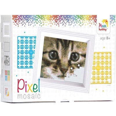 Magni Pixel Mosaik Katze in Geschenkverpackung Magni Pixel Mosaik Katze in Geschenkverpackung