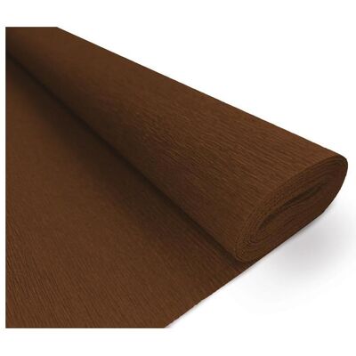 Interdruk, Bastelpapier, Premium Krepppapier 119 200x50cm braun Interdruk, Bastelpapier, Premium Krepppapier 119 200x50cm braun